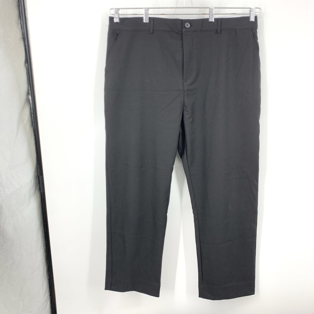 Torrid Women Size 20 Pants Black Straight Leg Trousers Work Stretch High Rise